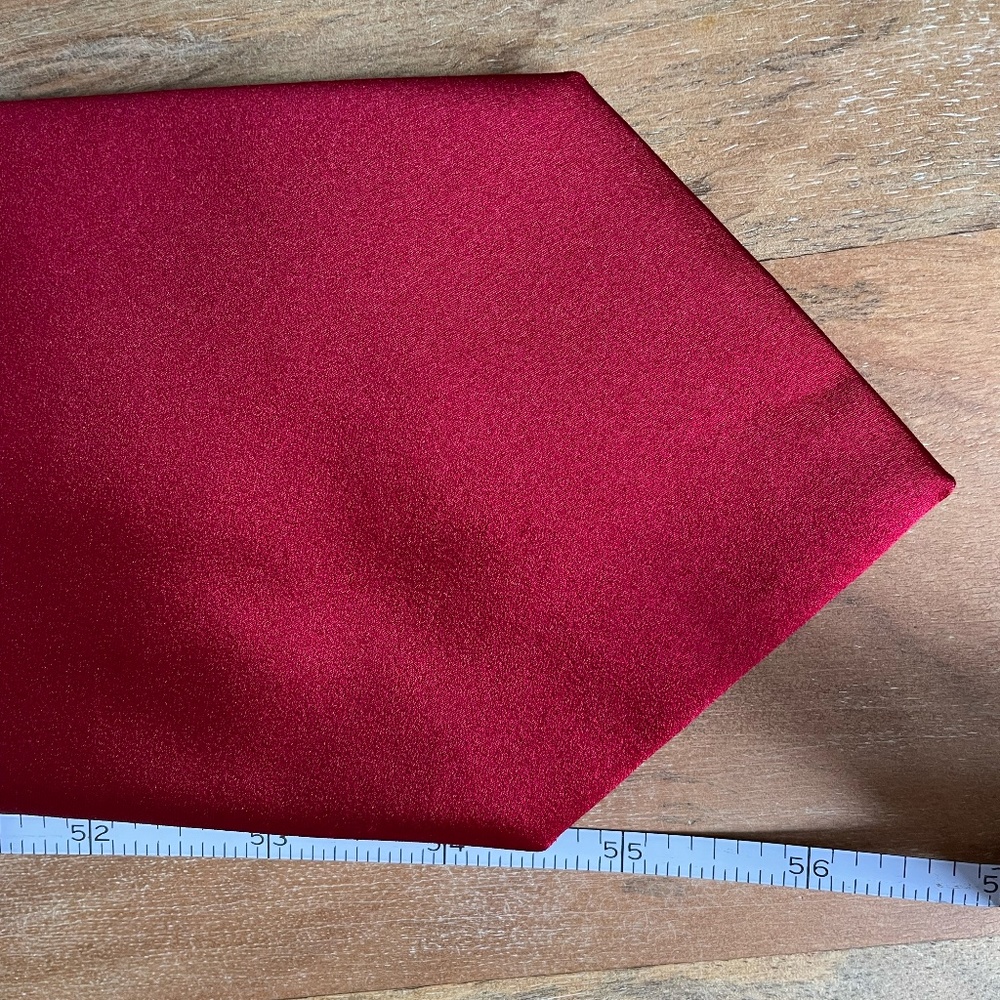 Robert Talbott Best Of Class Solid Red Satin Powe… - image 6